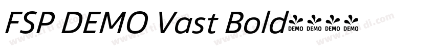 FSP DEMO Vast Bold字体转换 FSP DEMO Vast Bold字体转换
